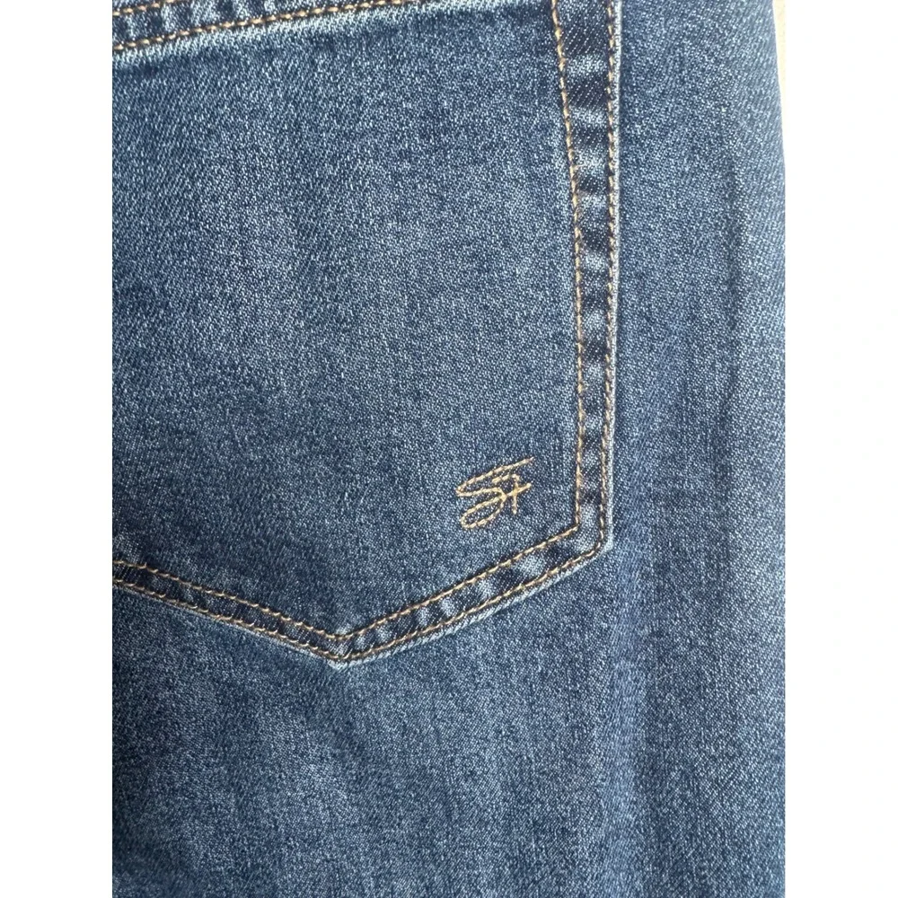 Seven7 Premium Brand Medium Wash Straight Leg Stretch Jeans Womens Size 10